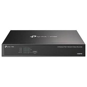 Resim TP-LINK VIGI NVR1008H-8MP V1.2 8 KANAL POE 1 SATA H265+ ONVIF NVR KAYIT CİHAZI 