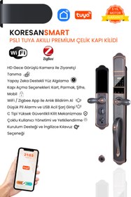 Resim koresan Tuya PSL1 Akıllı Premium Çelik Kapı Kilidi 