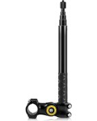 Resim Lemestar Tripod Motosiklet Bisiklet Selfie Çubuğu Gidona Monte Kamera Braketi 27.9cm-113.5cm Aya Siyah 