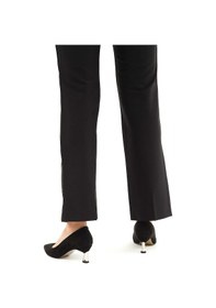 Resim Tamer Tanca Kadın Vegan Siyah Süet Topuklu Ayakkabı 22 8001 Bn Ayk Sk20-21 Sıyah Suet 