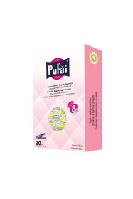 Resim Pufai Sigara Ağızlığı Tar Süzen Filtre 8 Mm Normal 100 Adet 5 Kutu Pembe 