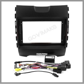 Resim GOVİMAKS FORD RANGER 2015-2020 9" SİYAH ANDROID MULTİMEDYA ÇERÇEVESİ - SOKET 