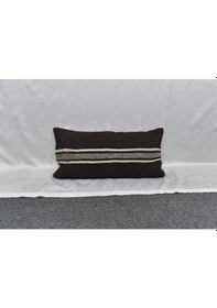 Resim Zehra Abla Halı Yeni El Dokuma Dekoratif Lumbar Kilim Kırlent Yastık Kılıfı 6172 