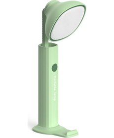 Resim Katlanabilir El Feneri Masa Lambası Usb Şarjlı Öğrenci Yurdu Gece Lambası 302-2 Yeşil 