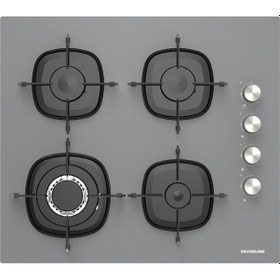 Resim Silverline CS5629S01 60 CM Ankastre Ocak Gri 