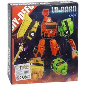 Resim Asya Oyuncak Robot Transform 12279-LB-998D 