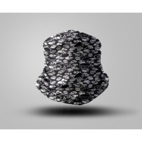 Resim Buffalo Beyaz Desenli Motosiklet Bandanası 