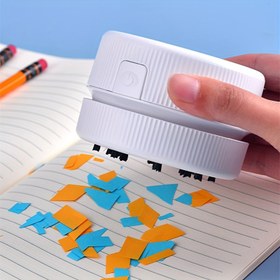 Resim Kompakt Taşınabilir Elektrikli Süpürge, Ev, Ofis ve Araba Kullanımı İçin Mükemmel! Mini Sevimli Masaüstü Toz Temizleyici, Masaüstü Temizleyici, Taşınabilir Köşe Masası Elektrikli Süpürge Mini Sevimli Elektrikli Süpürge Toz Süpürme 