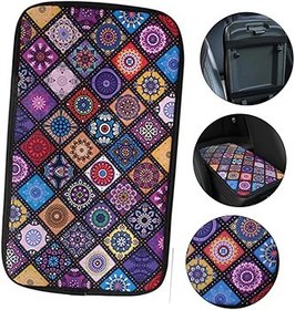 Resim ibasenice Otomobil Kol Dayama Kılıfları Araba Kol Dayama Kılıfı Ped Mevsimler İçin Pürüzsüz Doku 