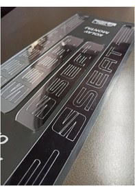 Resim Seat Leon Uyumlu Kapı Eşiği 4'lü Set Ön Arka 