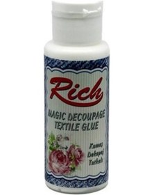 Resim Rich Kumaş Dekopaj Textil Dekopaj Tutkalı 120 Cc 