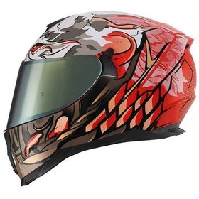 Resim Scoyco 869 Wıld Full Face Ece Onaylı Vizörlü Motosiklet Kaskı 