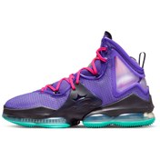 Resim Nike Lebron James Xıx Wıld Berry Mor Purple Basketbol Ayakkabısı 