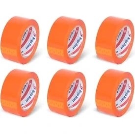 Resim Nisar Store 45 mm x 100 mt Turuncu Koli Bandı 6 Adet 