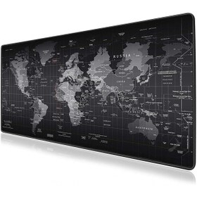 Resim Realindirim Dünya Desenli Büyük Boy Mauspad Oyuncu Mousepad 90 X 40 Cm 