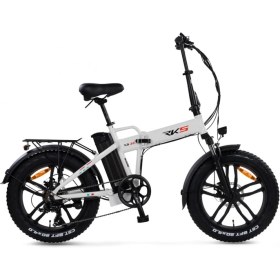 Resim XS35 Katlanır Elektrikli Bisiklet Beyaz 