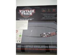 Resim E-Market 61 Kara Tren Raylı Oyuncak Tren 