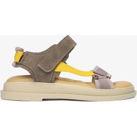 Resim Greyder Kadın Vizon Süet Hakiki Deri Spor Sandalet 6Y2TS57808 