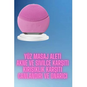 Resim Kaş Bıyık ve Yüz Epilasyon Aleti ve Titreşimli Yüz Temizleme Masaj Aleti Ikili Set 