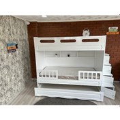 Resim Trend Yarı MDF Membran Kaplama 3lü Yavrulu Ranza - 2 
