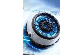 Resim Mey Ithalat® CX03 15W Radyatör Telefon Soğutucu Fan - Siyah 