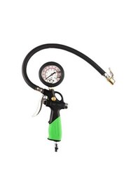 Resim Createtech Yağ Şişirme Pompası Ölçer Nozul Mufunye Motosiklet, Lastik Kauçuk İle İçin Hortum, Emdirme Bisiklet Basınç Bakır Araba, 230psı - Yl 