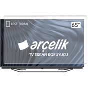 Resim ARÇELİK A65 B 820 B Tv Ekran Koruyucu - Arçelik Uyumlu 65" inç 164 cm Tv 