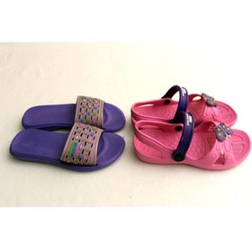 Resim Karnaval Ayakkabı Kız Çocuk Sandalet Terlik 
