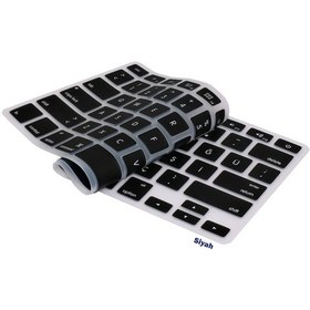 Resim Klavye Koruyucu Magic Keyboard-1 A1314 A1242 İle Uyumlu Us-ingilizceden Türkçeye Çeviri Siyah 