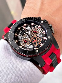 Resim Quantum Hunter HNG535.658 Silikon Erkek Kol Saati 