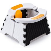 Resim Geeksen Katlanabilir Bebek Tuvalet Eğitim Koltuğu - Seyahat Ve Ev Kullanımı İçin Pratik Taşınabilir Wc 