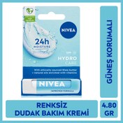 Resim Nivea Hydro Care Dudak Bakım Kremi 4,8 gr 