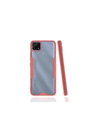 Resim artlab Art Realme C25 Kılıf Platin Silikon - Pembe Lab 