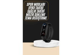 Resim Çok Renkli Akıllı Bileklik, Bildirim ve Spor Takibi Özellikleriyle Uyumlu 