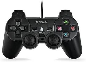 Resim Kontorland - PS2 Uyumlu Titreşimli Kablolu Oyun Kolu GamePad 