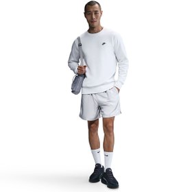 Resim Nike Club Crew Erkek Beyaz Günlük Sweatshirt FN3886-100 