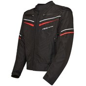 Resim Vexo California Motosiklet Montu Siyah-kırmızı 