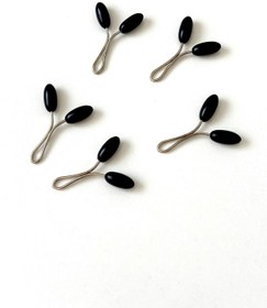 Resim Melodi Scarf Eşarp Kıskaç, İncili Başörtüsü Kıskacı, 6x12mm 5 Adet, Eşarp ve Şal İğnesi Klipsi, İnci Eşarp Klipsi 