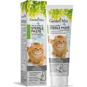 Resim Garden Mix Kedi Steril Multivitamin Macun 100 Gr 