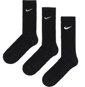 Resim U NK V CUSH CREW - 3P VAL Siyah Unisex Çorap Nike