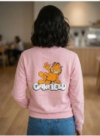 Resim Ela Kız Çocuk Karakter Kız Çocuk Mevsimlik Sweatshirt Açık Pembe 