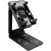 Resim 3pcs Masa Için Rgb Cep Telefonu Soğutma Fanı, Ayarlanabilir Cn Black 