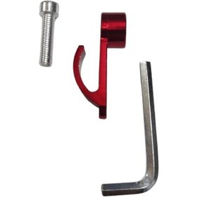 Resim Motosiklet - Scooter Metal Kask Askısı Askılık Kırmızı Askılık Tipi Tekli Askılık 