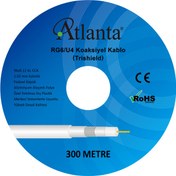 Resim Atlanta Rg6/U4 96 Tel Cca Anten Kablosu 300 Metre 