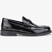 Resim Valmenti Köln Erkek Siyah Açma Hakiki Deri Loafer Ayakkabı 01 02222k Erk Ayk Y/24 Siyah 