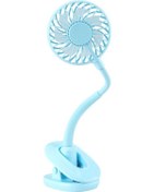 Resim Bükülebilir Fan Araba Koltuğu Klip Fan Usb Şarj Küçük Fan Dilsiz Masaüstü Fan Bebek Arabası Yaz Soğutma Fanları 