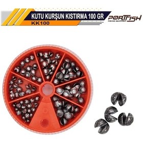 Resim Portfish Kutu Kurşun Kistirma 100 Gr .100Gr. 