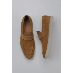 Resim Bueno Shoes Taba Süet Erkek Loafer 11M22288 