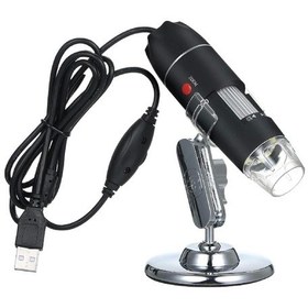 Resim 1600x Zoom 2mp Usb Dijital Mikroskop 8 Ledli Kamera 