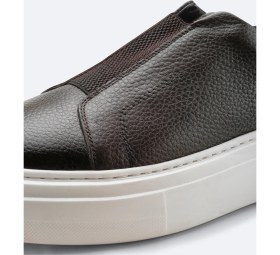 Resim AVVA Erkek Kahverengi %100 Deri Esnek Taban Hafif Casual Ayakkabı A42Y8008 